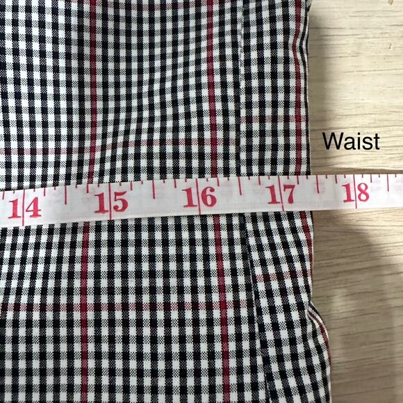 Paisley & Gray Mens Dover Notch Slim Fit Blazer Suit Jacket Black Red Check 40R - Picture 13 of 15